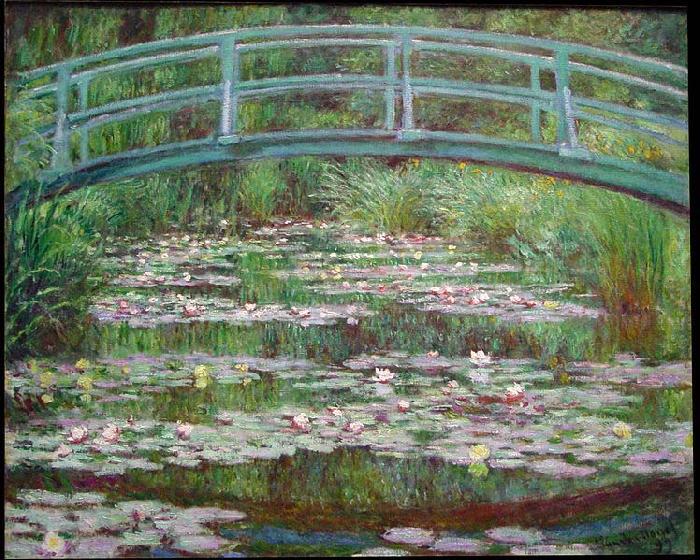 Claude Monet The Japanese Footbridge China oil painting art